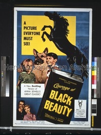 COURAGE OF BLACK BEAUTY 1sh '57