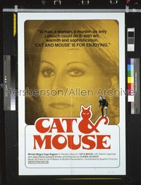 CAT & MOUSE ('75) 1sh '75