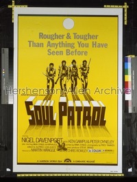 BLACK TRASH 1sh R81 Soul Patrol, Rougher & Tougher than anything you have seen before!