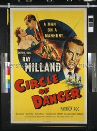 CIRCLE OF DANGER 1sh '51