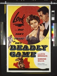 DEADLY GAME ('54) 1sh '54