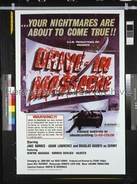 DRIVE-IN MASSACRE 1sh '76