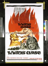 WITCH'S CURSE 1sh '62