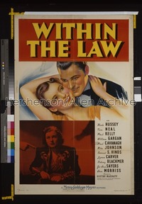 WITHIN THE LAW ('39) 1sh '39