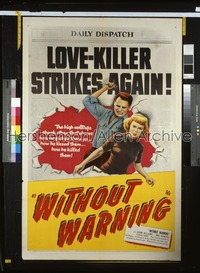 WITHOUT WARNING ('52) 1sh '52