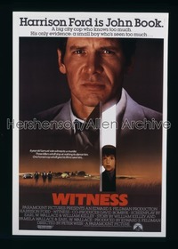 WITNESS ('85) 1sh '85