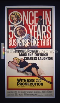 WITNESS FOR THE PROSECUTION 3sh '58