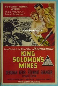 KING SOLOMON'S MINES ('50) Aust 1sh