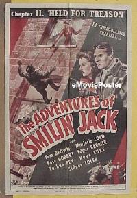 #266 ADVENTURES OF SMILIN' JACK 1sh 43 serial 