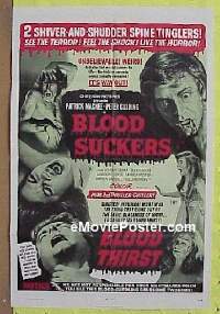 #038 BLOOD SUCKERS & BLOOD THIRST 1sh 