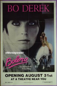 #679 BOLERO advance 1sh '84 John & Bo Derek! 