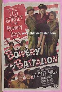 #199 BOWERY BATTALION 1sh '51 Bowery Boys 