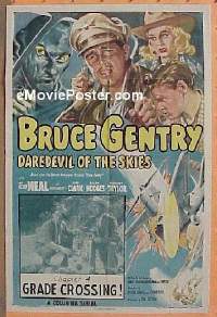 #226 BRUCE GENTRY DAREDEVIL OF THE SKIES 1sh 