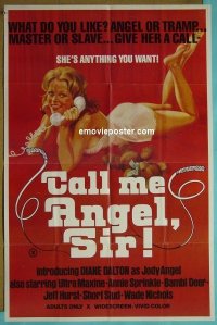 #4227 CALL ME ANGEL, SIR 1sh '75 phone sex! 