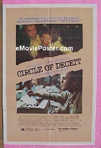 #287 CIRCLE OF DECEIT 1sh '82 Ganz, Schygulla 