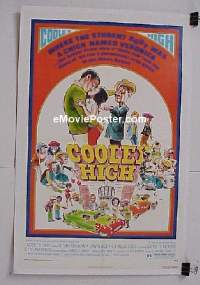 #035 COOLEY HIGH linen 1sh '75 AIP Turman 