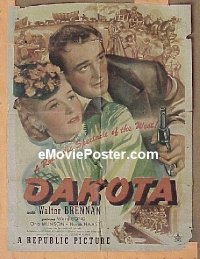 #073 DAKOTA 1sh '45 John Wayne 