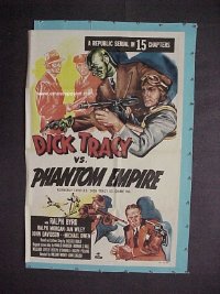 DICK TRACY VS. CRIME INC. 1sheet