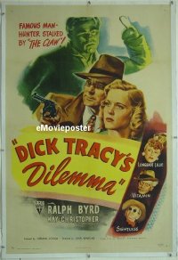 #124 DICK TRACY'S DILEMMA linen1sh47Singleton 