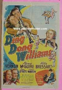 #216 DING DONG WILLIAMS 1sh '45 Vernon 