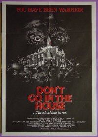 DON'T GO IN THE HOUSE 1sheet