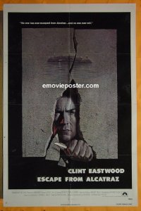 #378 ESCAPE FROM ALCATRAZ 1sh '79 Eastwood 