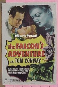 #525 FALCON'S ADVENTURE A 1sh '46 Tom Conway 