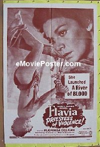 #373 FLAVIA PRIESTESS OF VIOLENCE 1sh '74 