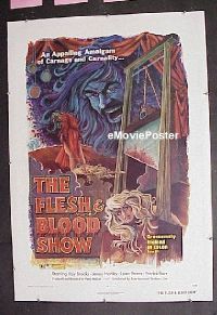 #073 FLESH & BLOOD SHOW linen 1sh '73 Askwith 