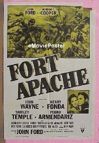 #047 FORT APACHE 1sh R53 John Wayne 