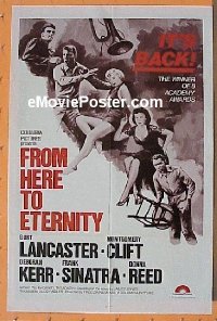 #273 FROM HERE TO ETERNITY 1sh R78 Lancaster 