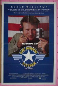 #261 GOOD MORNING VIETNAM 1sh '87 Williams 