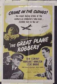 GREAT PLANE ROBBERY ('50) 1sheet