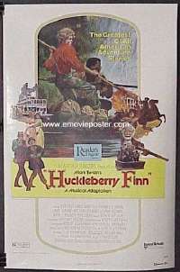 HUCKLEBERRY FINN ('74) linen 1sheet