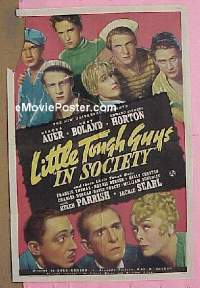 #226 LITTLE TOUGH GUYS IN SOCIETY 1sh '38 