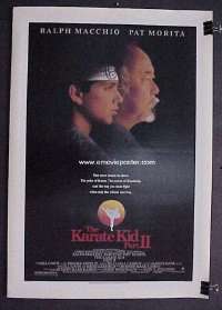 KARATE KID PART II linen 1sheet