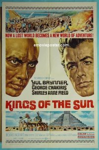 #4848 KINGS OF THE SUN B 1sh '64 Yul Brynner 