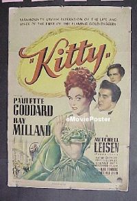 #080 KITTY linen 1sh '45 Goddard 