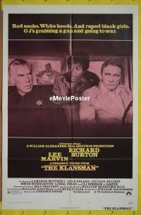 #438 KLANSMAN style B 1sh '74 Lee Marvin 