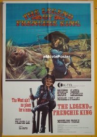 #456 LEGEND OF FRENCHIE KING 1sh '71 Bardot 