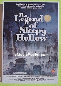 #572 LEGEND OF SLEEPY HOLLOW 1sh '80 Goldblum 