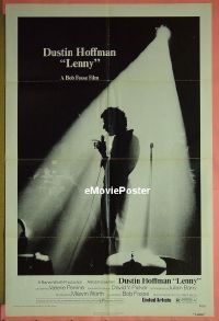 Q032 LENNY one-sheet movie poster '74 Hoffman, Perrine, Fosse