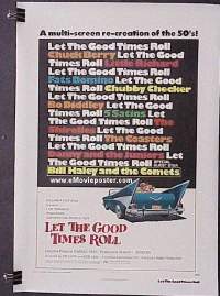 LET THE GOOD TIMES ROLL linen 1sheet