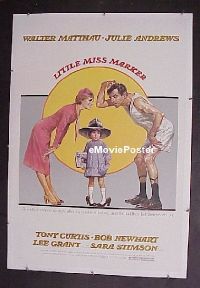 #083 LITTLE MISS MARKER linen 1sh '80 Matthau 