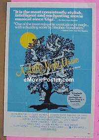 #225 LITTLE NIGHT MUSIC adv 1sh '78 Taylor 