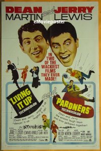 #386 LIVING IT UP/PARDNERS 1sh R65 