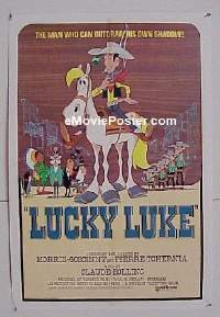 #044 LUCKY LUKE linen 1sh '71 Rich Little 