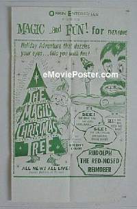 #135 THE MAGIC CHRISTMAS TREE 1sh '64 Kroesen 