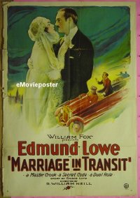 #420 MARRIAGE IN TRANSIT 1sh '25 Edmund Lowe 