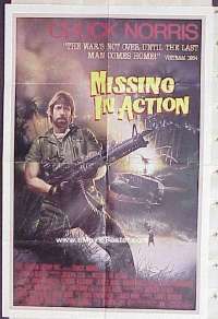 MISSING IN ACTION 1sheet